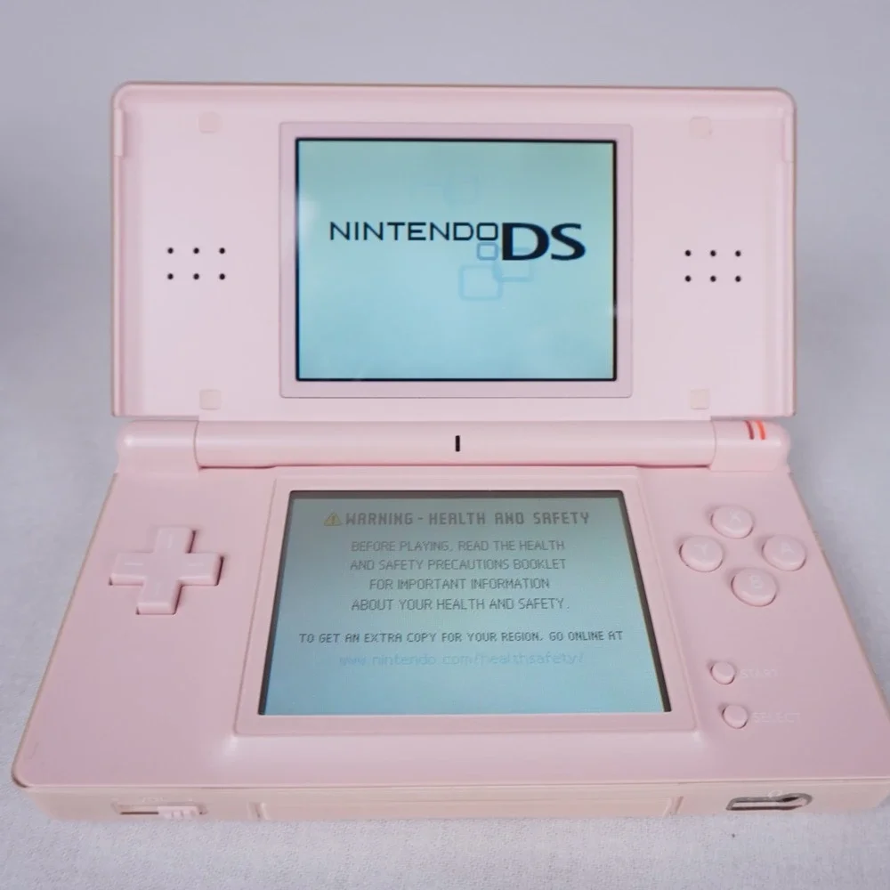 Nintendo DS Lite + Charger | Pink | Tested Working | Free Shipping | USG-001